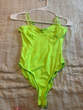 Neon Green bodysuit